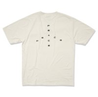 GARBAGE      POCKET TEE (BIG PEACE)・O.WHITE