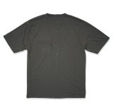  GARBAGE      POCKET TEE (BIG PEACE)・C.GREY