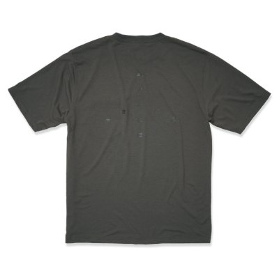 画像1:  GARBAGE      POCKET TEE (BIG PEACE)・C.GREY
