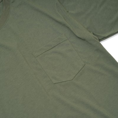 画像3:  GARBAGE      POCKET TEE (BIG PEACE)・OLIVE