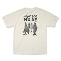  GARBAGE      POCKET TEE (DEPESCE MODE)・O.WHITE