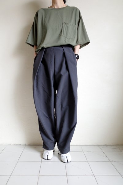 画像16:  GARBAGE      POCKET TEE (BIG PEACE)・OLIVE