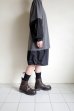 画像12: renewces       "bicolor L/S backprint T-sh"・shadow×black A