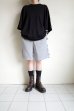 画像8: renewces       "sweat×checked shorts"