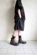 画像11: renewces       "large armholes oversized T-sh"・black renewces1