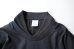 画像5: renewces       "3way Layered L/S POLO T-sh"・black×black