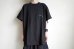画像6: renewces       "large armholes oversized T-sh"・black renewces2