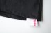 画像3: renewces       "inside-out shoulder slits T"・black ×monotone