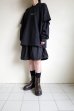 画像16: renewces       "3way Layered L/S POLO T-sh"・black×black