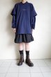 画像15: renewces       "3way Layered L/S POLO T-sh"・navy×navy