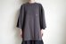 画像7: renewces       "drop shoulder oversized T"・offblack