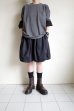 画像14: renewces       "bicolor L/S backprint T-sh"・shadow×black B