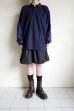 画像17: renewces       "3way Layered L/S POLO T-sh"・navy×navy