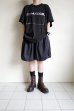 画像13: renewces       "large armholes oversized T-sh"・black renewces1