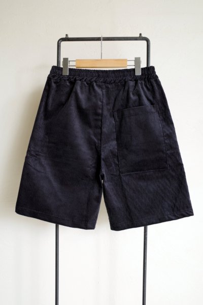 画像2: renewces       "combi shorts of different materials"・wide-wale corduroy