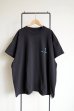 画像1: renewces       "large armholes oversized T-sh"・black renewces2 (1)