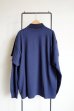画像2: renewces       "3way Layered L/S POLO T-sh"・navy×navy (2)