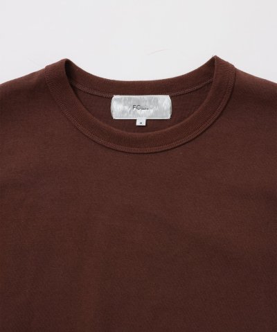 画像2: FOLL       antique washed wardrobe basic tee・faded brown