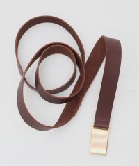 FOLL       first class basic belt・brown
