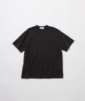 FOLL       antique washed wardrobe basic tee・faded black