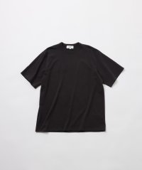 FOLL       antique washed wardrobe basic tee・faded black
