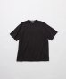 画像1: FOLL       antique washed wardrobe basic tee・faded black (1)