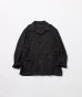 画像1: FOLL       khadi cotton pyjama jacket・dark navy (1)