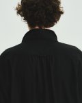 FOLL       khadi cotton loose shirt・dark navy