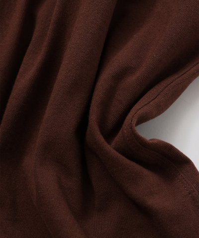 画像2: FOLL       antique washed dolman sleeve tee・faded brown