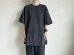 画像2: FOLL       antique washed wardrobe basic tee・faded black (2)