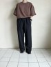画像10: FOLL       antique washed wardrobe basic tee・faded brown