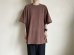 画像4: FOLL       antique washed wardrobe basic tee・faded brown