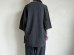 画像4: FOLL       antique washed dolman sleeve tee・faded black