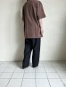 画像9: FOLL       antique washed wardrobe basic tee・faded brown