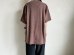 画像6: FOLL       antique washed wardrobe basic tee・faded brown