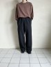 画像9: FOLL       antique washed dolman sleeve tee・faded brown