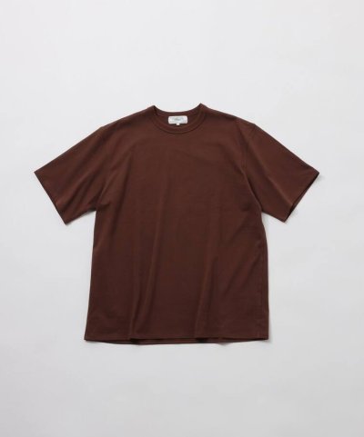 画像1: FOLL       antique washed wardrobe basic tee・faded brown