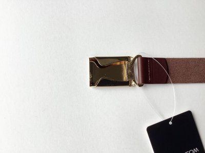 画像3: FOLL       first class basic belt・brown