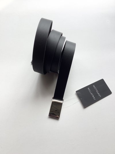 画像2: FOLL       first class basic belt・black