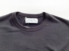他の写真1: FOLL       antique washed dolman sleeve tee・faded black