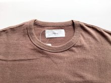 他の写真1: FOLL       antique washed dolman sleeve tee・faded brown