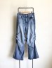 画像12: DOUGALL       Washed wide denim  pants・Light Blue M 