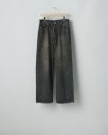 ssstein         LOOSE DENIM JEANS・BLACK
