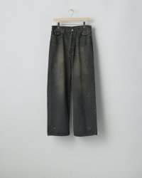 ssstein         LOOSE DENIM JEANS・BLACK