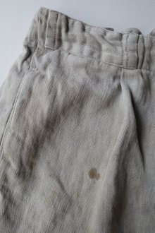 他の写真3: ssstein       HEAVY LINEN HERRINGBONE WIDE EASY TROUSERS・NATURAL