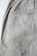 画像8: ssstein       HEAVY LINEN HERRINGBONE WIDE EASY TROUSERS・NATURAL