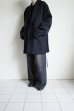 画像13: ssstein         OVERSIZED SINGLE BREASTED LONG JACKET・BLACK