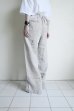 画像11: ssstein       HEAVY LINEN HERRINGBONE WIDE EASY TROUSERS・NATURAL