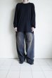 画像10: ssstein       FINE WOOL OVERSIZED LONG SLEEVE TEE ・BLACK