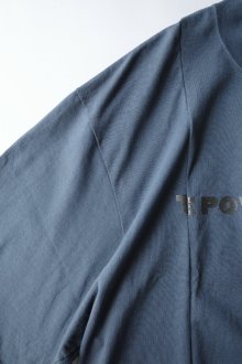 他の写真2: renewces       "docking print T-sh"・slate blue×black